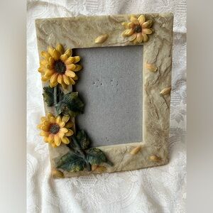 Sunflower Vintage 3D Decorated Photo Frame